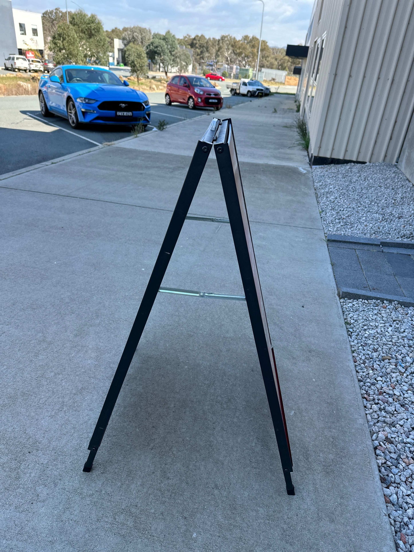 A-Frame for business | Road Side signage | Shop front standing triangular Design