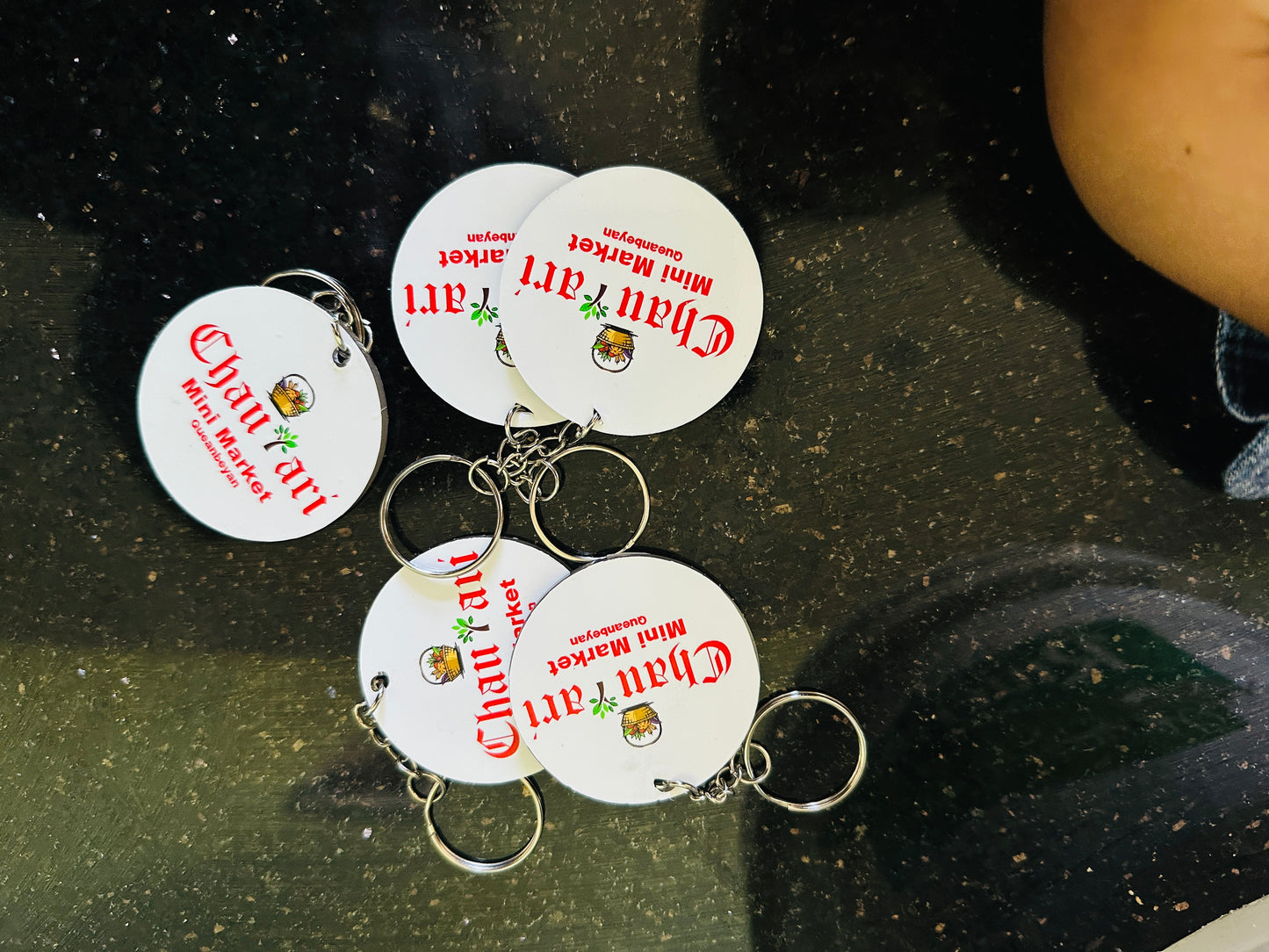 Personalised Key Rings for baby, Personalised key ring for couple and key rings for business branding