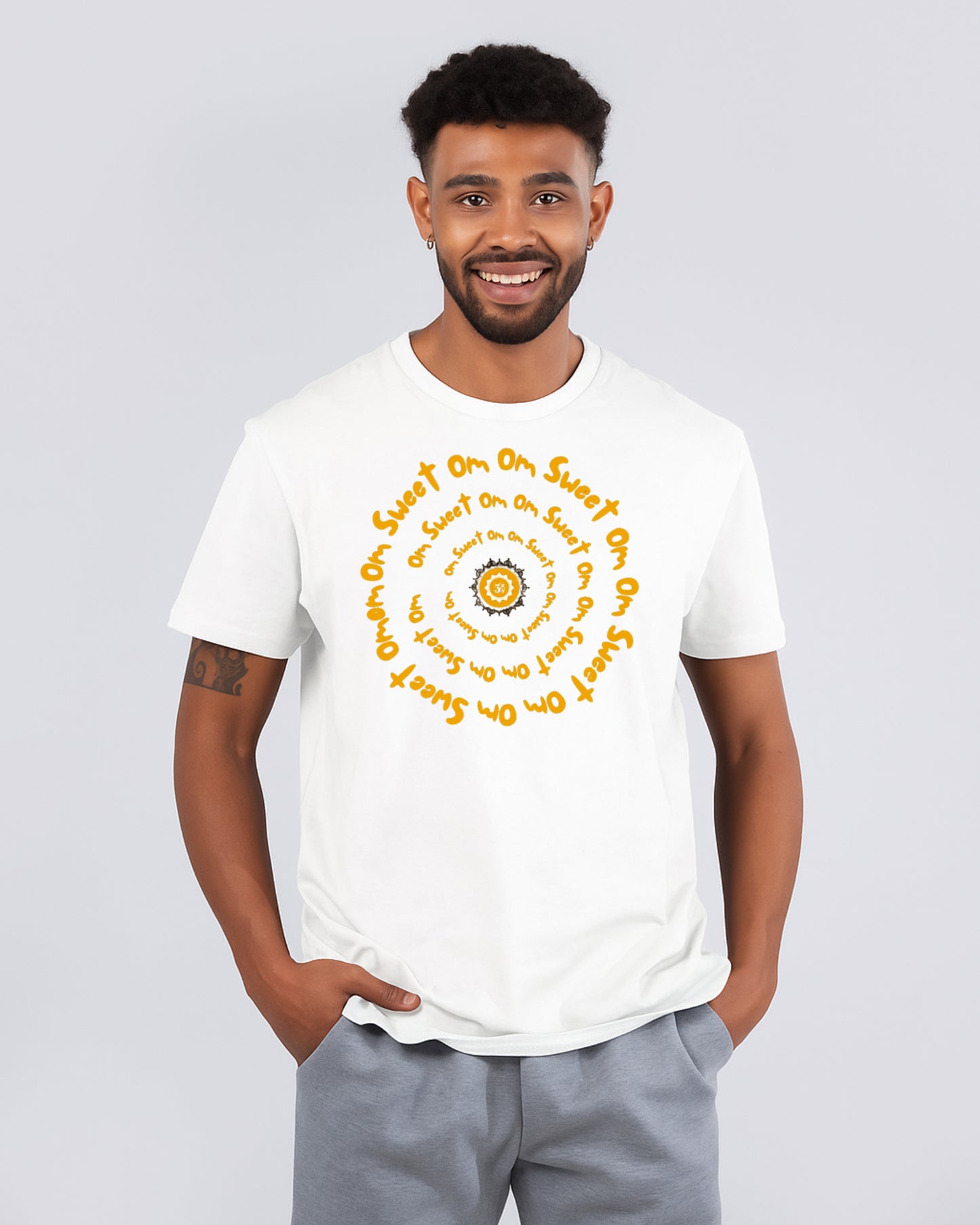 "Om Sweet Om" Circular Mantra T-Shirt