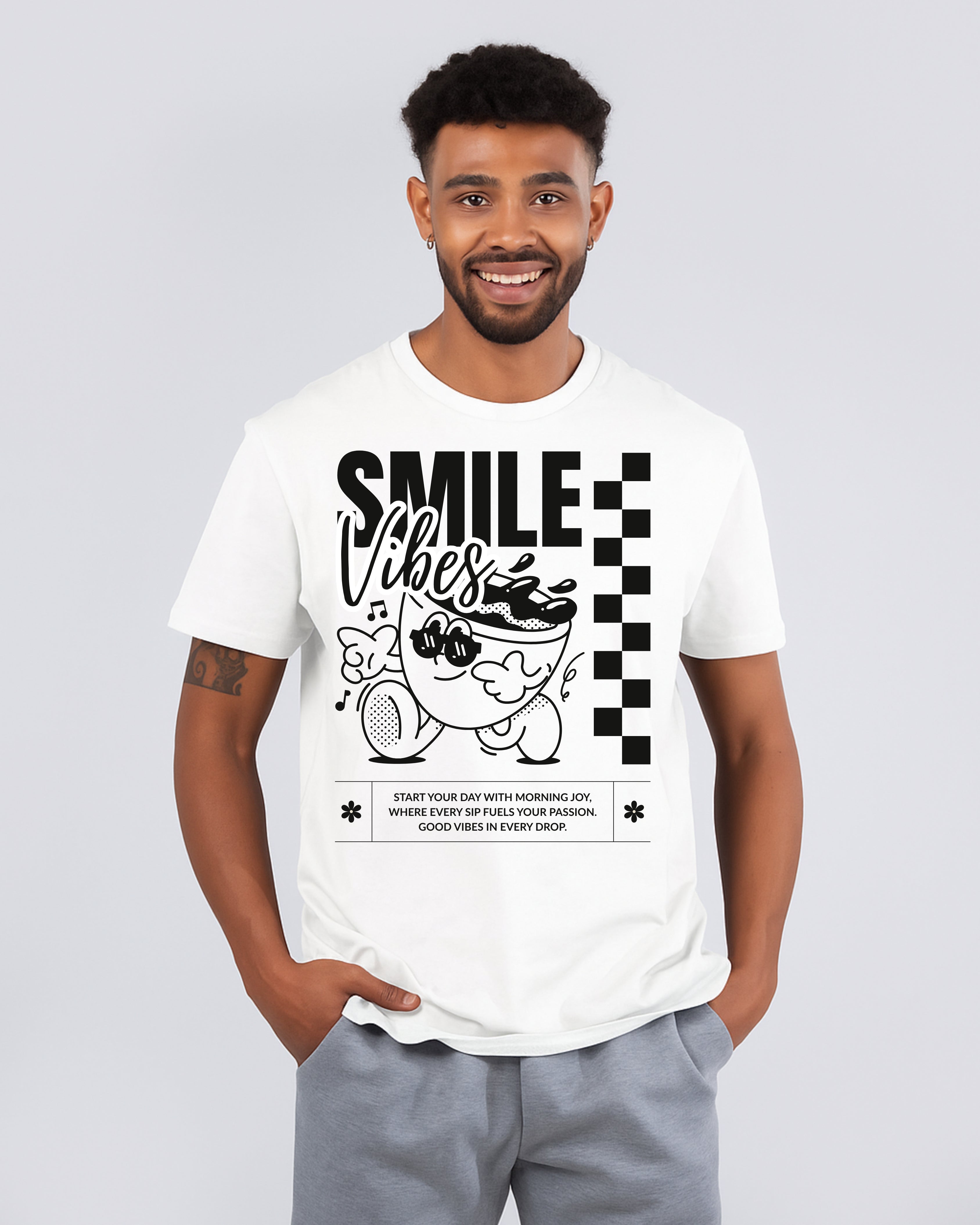 "Inner Peace Is My New Flex." Quote T-Shirt