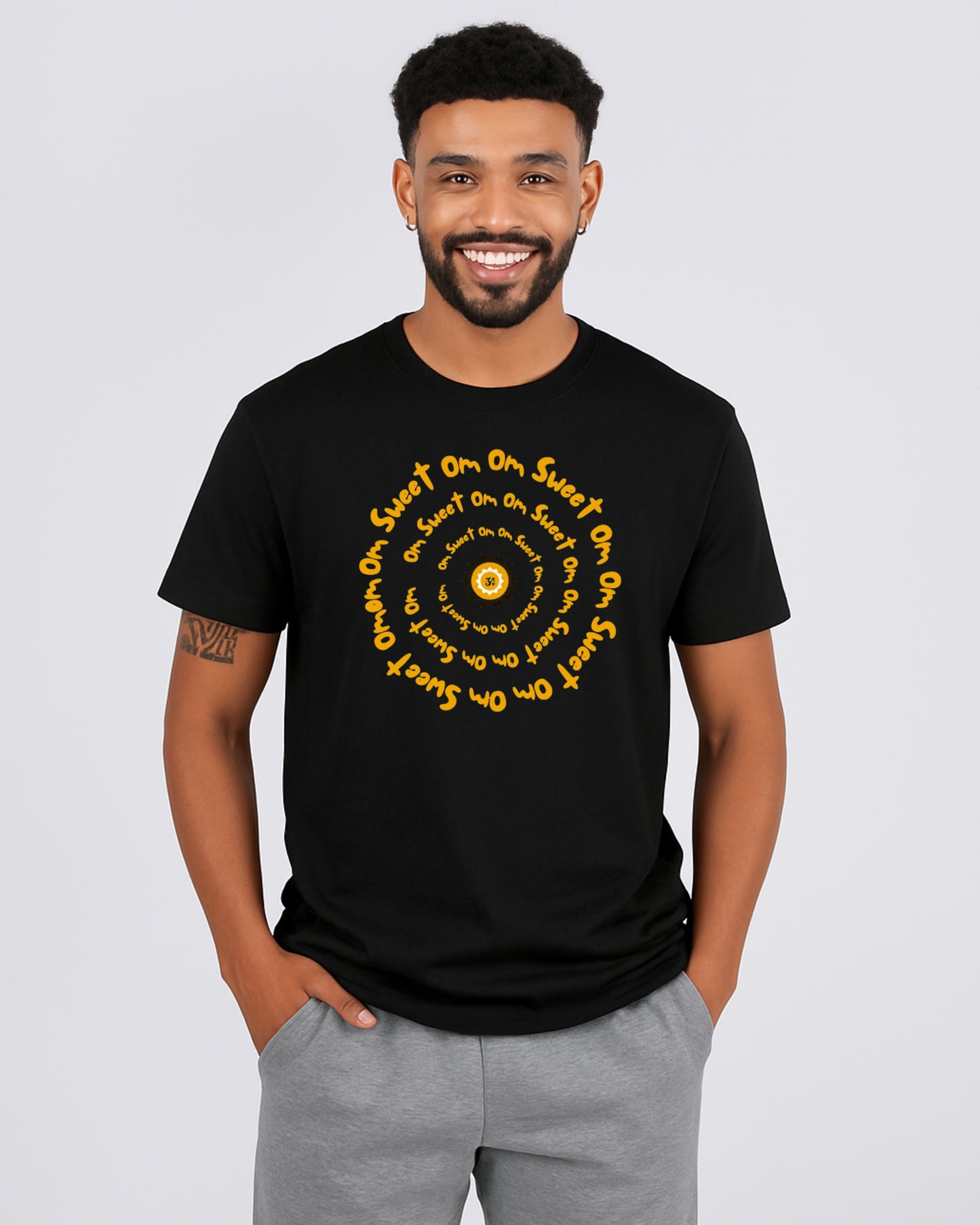 "Om Sweet Om" Circular Mantra T-Shirt