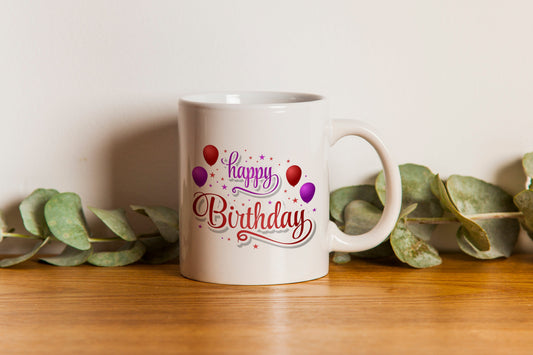 Happy Birthday" Mug