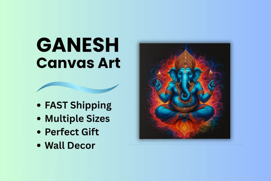 Ganesh Canvas Wall Art | GIFT Canvas