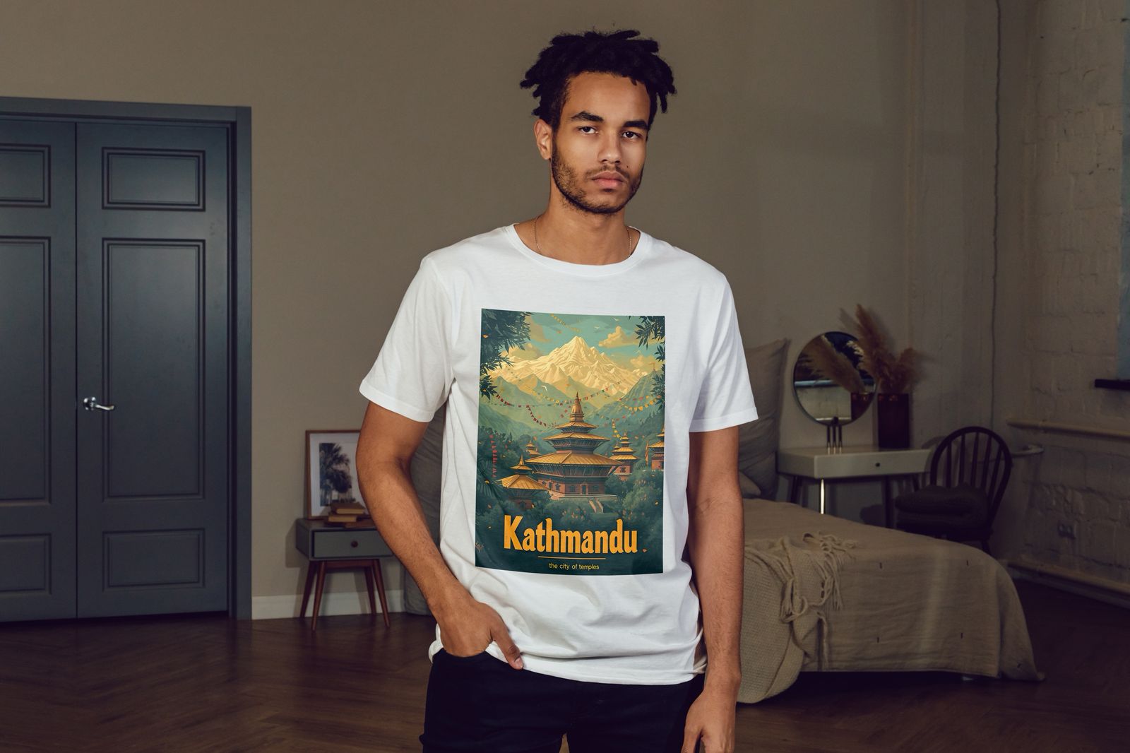 Kathmandu - The City of Temples T-Shirt